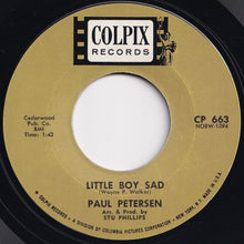 Load image into Gallery viewer, Paul Petersen - My Dad / Little Boy Sad (7 inch Record / Used)
