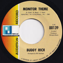 画像をギャラリービューアに読み込む, Buddy Rich - Norwegian Wood (This Bird Has Flown) / Monitor Theme (7 inch Record / Used)
