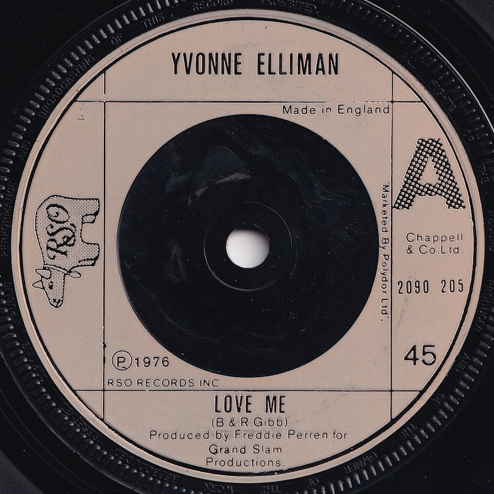 Yvonne Elliman - Love Me / (I Don't Know Why) I Keep Hangin' On (7 inch Record / Used)