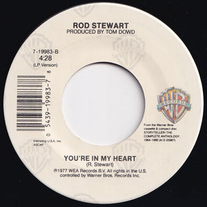 Rod Stewart, Ronald Isley - This Old Heart Of Mine (1989 Version) / You're In My Heart (7 inch Record / Used)