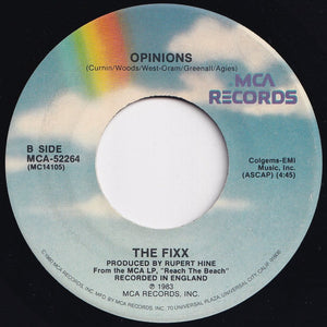 Fixx - One Thing Leads To Another / Opinions (7 inch Record / Used)