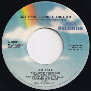 Fixx - One Thing Leads To Another / Opinions (7 inch Record / Used)