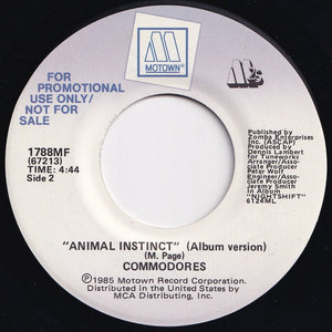 Commodores - Animal Instinct (Single Version) / (Album Version) (7 inch Record / Used)