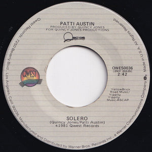 Patti Austin - Baby, Come To Me / Solero (7 inch Record / Used)