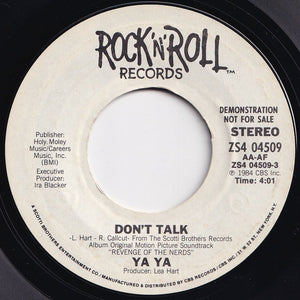 Ya Ya - Are You Ready / Don't Talk (7 inch Record / Used)