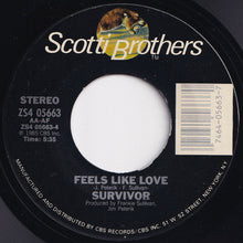 Load image into Gallery viewer, Survivor - Burning Heart / Feels Like Love (7 inch Record / Used)
