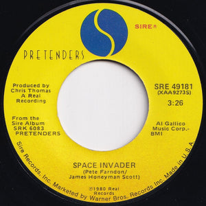 Pretenders - Brass In Pocket (I'm Special) / Space Invader (7 inch Record / Used)