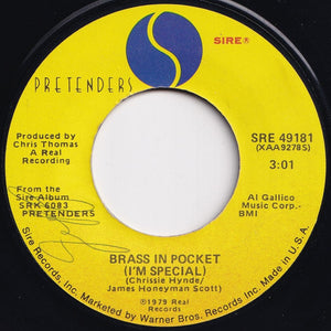 Pretenders - Brass In Pocket (I'm Special) / Space Invader (7 inch Record / Used)