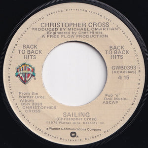 Christopher Cross - Ride Like The Wind / Sailing (7 inch Record / Used)