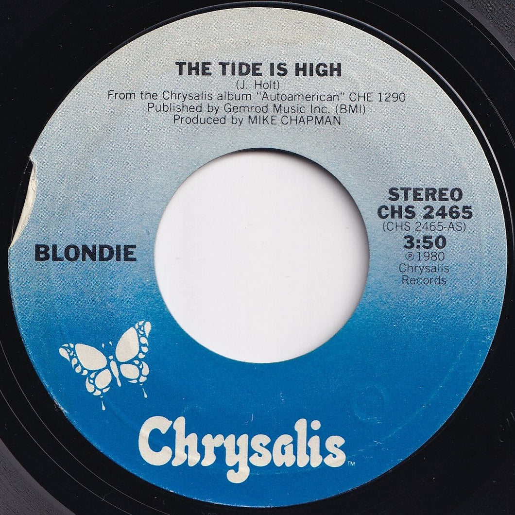 Blondie - The Tide Is High / Suzy And Jeffrey (7 inch Record / Used)