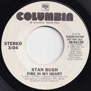 Stan Bush - Fire In My Heart / Fire In My Heart (7 inch Record / Used)