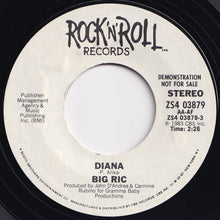 Load image into Gallery viewer, Big Ric - Diana / Diana (7 inch Record / Used)
