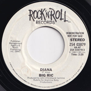 Big Ric - Diana / Diana (7 inch Record / Used)