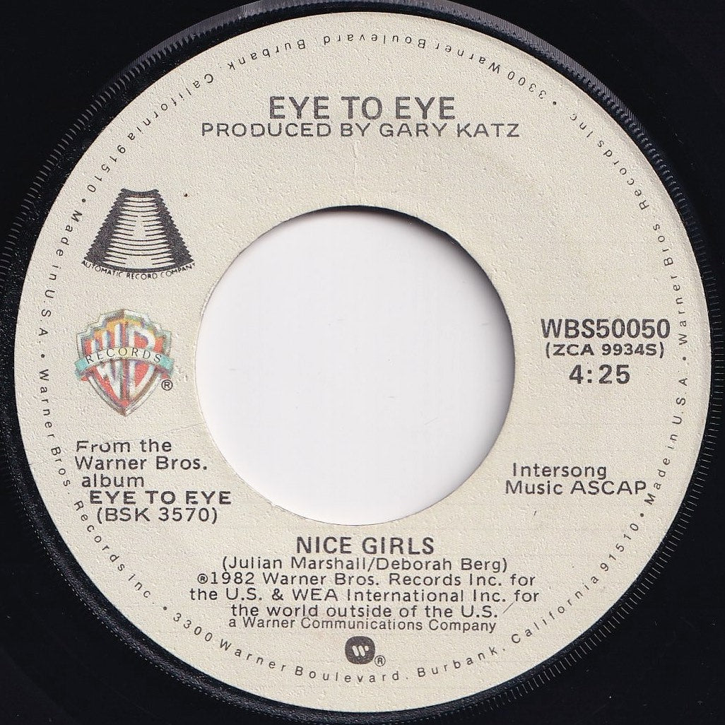 Eye To Eye - Nice Girls / Time Flys (7 inch Record / Used)