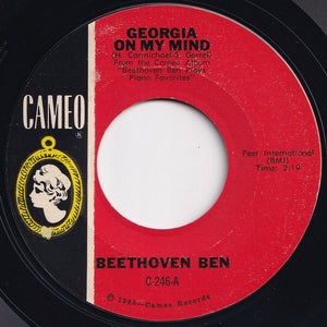 Beethoven Ben - Georgia On My Mind / The Gang That Sand Heart Of My Heart (7 inch Record / Used)