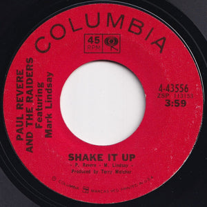 Paul Revere And The Raiders - Kicks / Shake It Up (7 inch Record / Used)