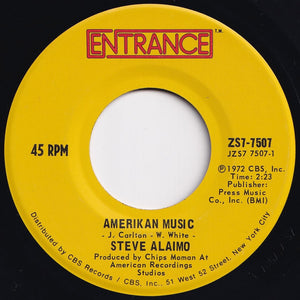 Steve Alaimo - Amerikan Music / Nobody's Fool (7 inch Record / Used)