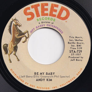 Andy Kim - Be My Baby / Love That Little Woman (7 inch Record / Used)