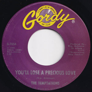 Temptations - Ain't Too Proud To Beg / You'll Lose A Precious Love (7 inch Record / Used)