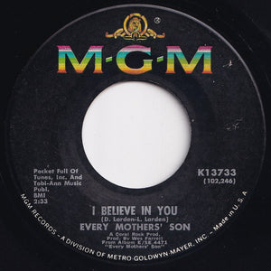 Every Mothers' Son - Come On Down To My Boat / I Believe In You (7 inch Record / Used)