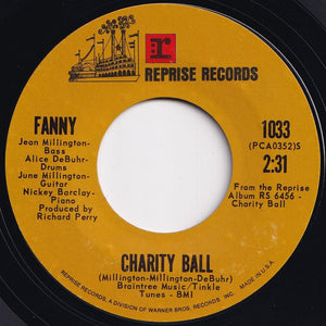 Fanny - Charity Ball / Place In The Country (7 inch Record / Used)