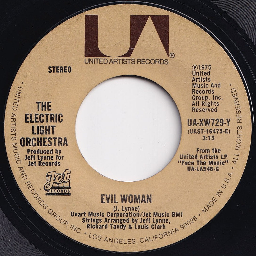 Electric Light Orchestra - Evil Woman / 10538 Overture (7 inch Record / Used)