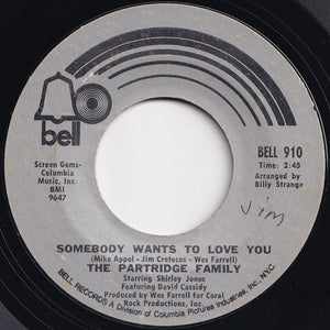 Partridge Family - I Think I Love You / Somebody Wants To Love You (7 inch Record / Used)