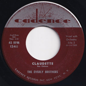 Everly Brothers - All I Have To Do Is Dream / Claudette (7 inch Record / Used)