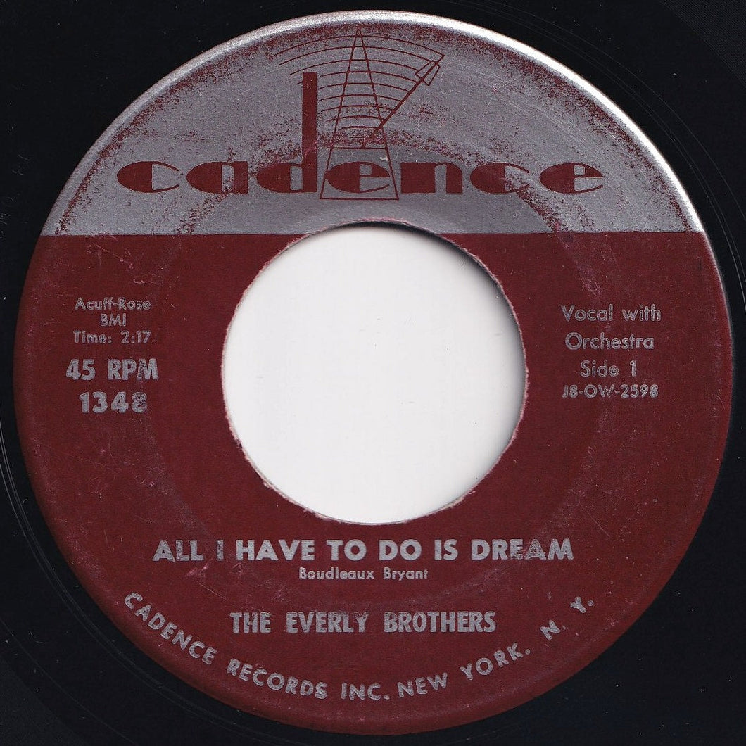 Everly Brothers - All I Have To Do Is Dream / Claudette (7 inch Record / Used)