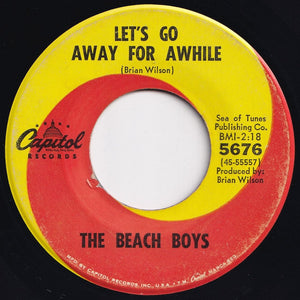 Beach Boys - Good Vibrations / Let's Go Away For Awhile (7 inch Record / Used)