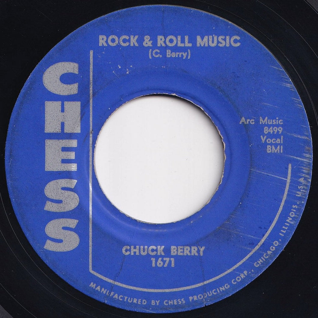 Chuck Berry - Rock & Roll Music / Blue Feeling (7 inch Record / Used)