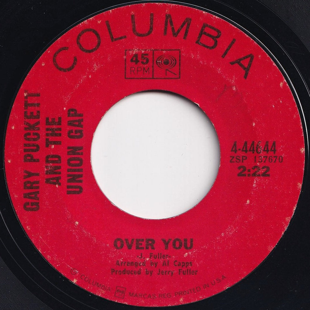 Gary Puckett And The Union Gap - Over You / If The Day Would Come (7 inch Record / Used)