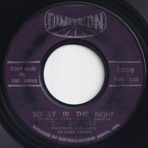 Cookies - Don't Say Nothin' Bad (About My Baby) / Softly In The Night (7 inch Record / Used)