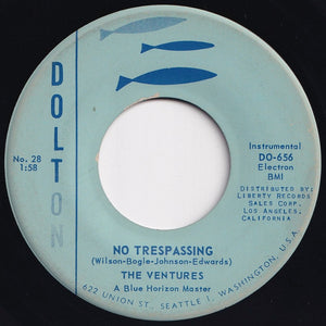 Ventures - Perfidia / No Trespassing (7 inch Record / Used)