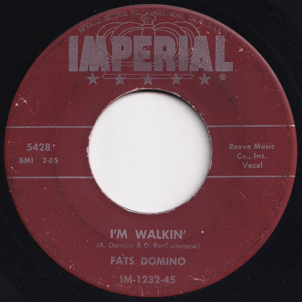 Fats Domino - I'm Walkin' / I'm In The Mood For Love (7 inch Record / Used)