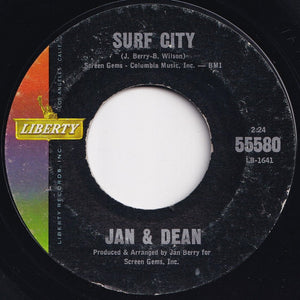 Jan & Dean - Surf City / She's My Summer Girl (7 inch Record / Used)