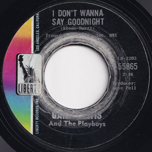 Gary Lewis And The Playboys - Sure Gonna' Miss Her / I Don't Wanna Say Goodnight (7 inch Record / Used)