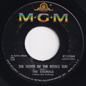 Animals - The House Of The Rising Sun / Talkin' 'Bout You (7 inch Record / Used)