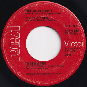 Guess Who - No Time / These Eyes (7 inch Record / Used)