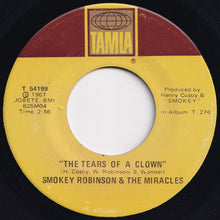 Load image into Gallery viewer, Smokey Robinson, Miracles - The Tears Of A Clown / Promise Me (7 inch Record / Used)
