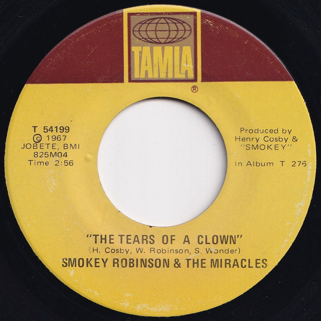 Smokey Robinson, Miracles - The Tears Of A Clown / Promise Me (7 inch Record / Used)