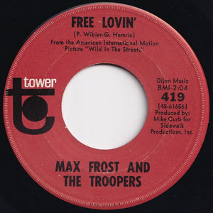 Max Frost And The Troopers - Shape Of Things To Come / Free Lovin' (7 inch Record / Used)