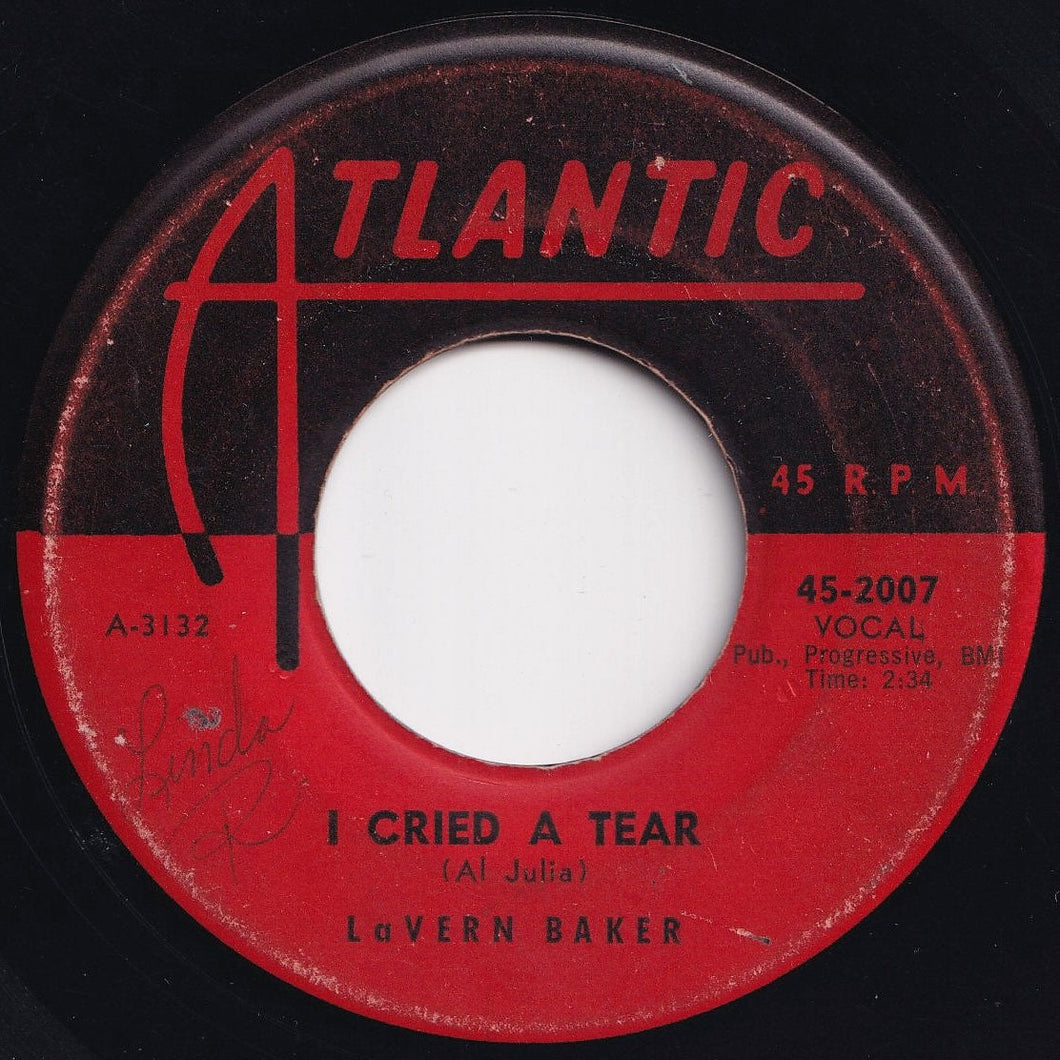 LaVern Baker - I Cried A Tear / Dix-A-Billy (7 inch Record / Used)