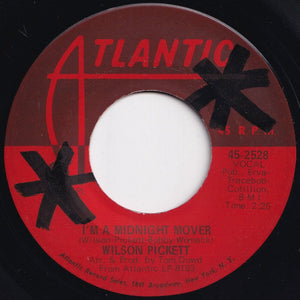 Wilson Pickett - I'm A Midnight Mover / Deborah (7 inch Record / Used)