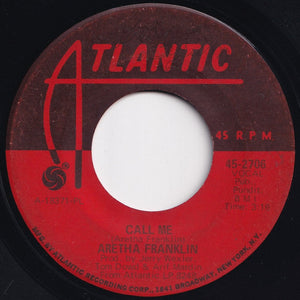 Aretha Franklin - Son Of A Preacher Man / Call Me (7 inch Record / Used)