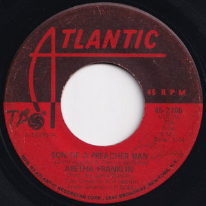 Aretha Franklin - Son Of A Preacher Man / Call Me (7 inch Record / Used)