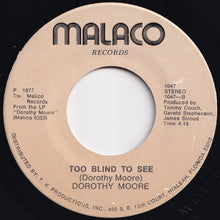 Load image into Gallery viewer, Dorothy Moore - With Pen In Hand / Too Blind To See (7 inch Record / Used)
