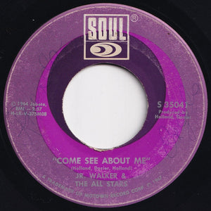 Jr. Walker & The All Stars - Come See About Me / Sweet Soul (7 inch Record / Used)