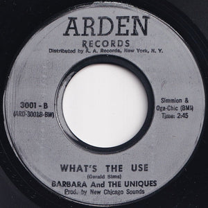 Barbara And The Uniques - There It Goes Again / What's The Use (7 inch Record / Used)