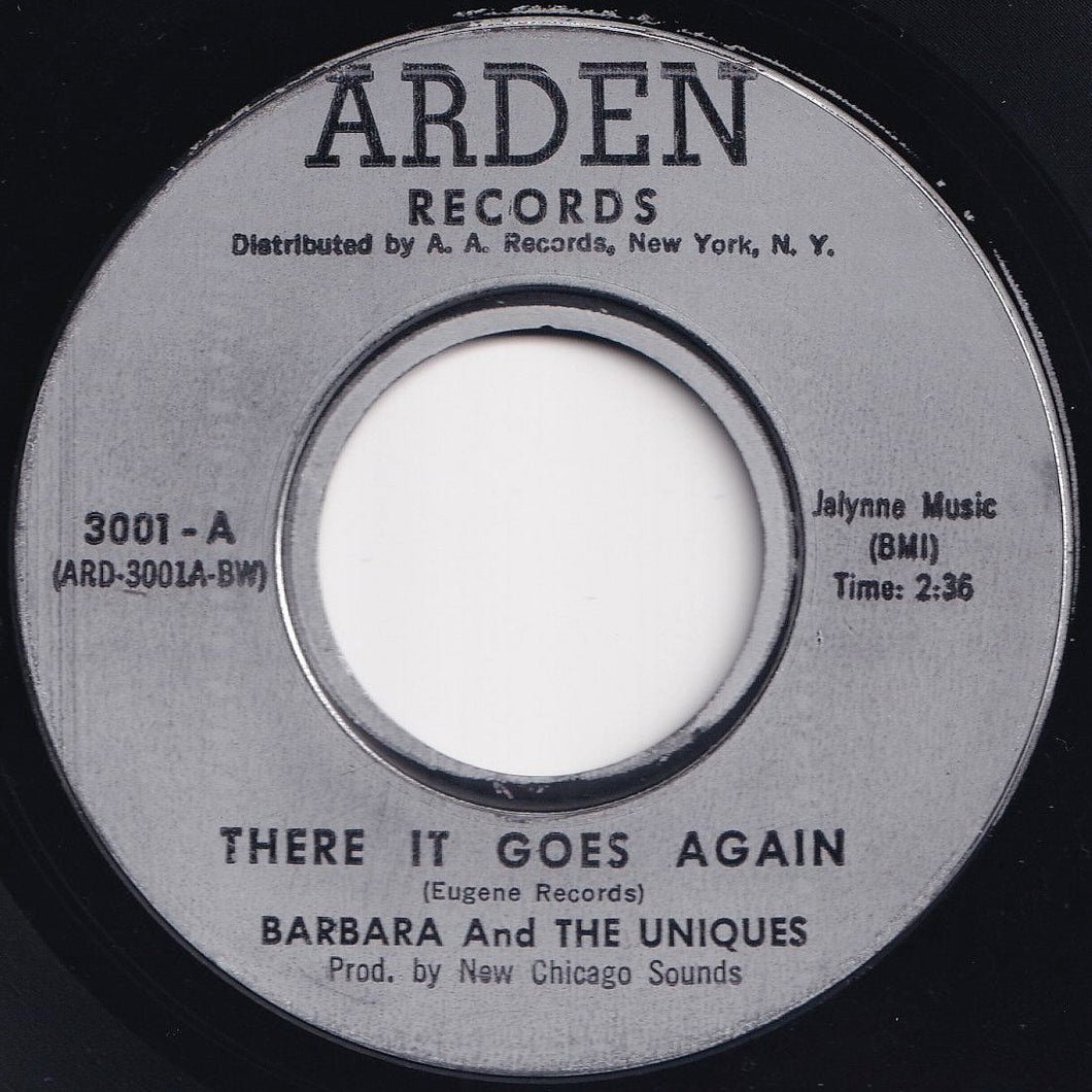 Barbara And The Uniques - There It Goes Again / What's The Use (7 inch Record / Used)